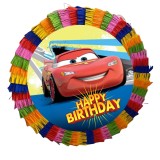 Pinata pentru petreceri, 35 cm, multicolora, model Cars Disney, cadou aniversare copii