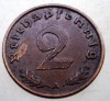 2.947 GERMANIA 2 REICHSPFENNIG 1940 A, Europa, Bronz