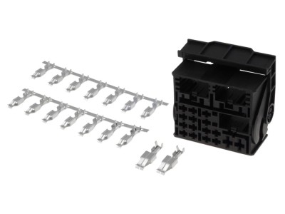 Conector Quadlock 52 PIN negru foto