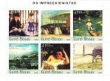 GUINEEA-BISSAU 2003 - Picturi , maestri impresionisti [1] / bloc MNH, Nestampilat