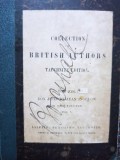 Collection of British authors, vol. I (Editia: 1882)