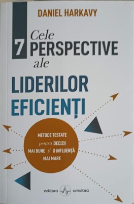 CELE 7 PERSPECTIVE ALE LIDERILOR EFICIENTI-DANIEL HARKAVY-248808 foto