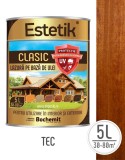 Lazura lemn ESTETIK CLASIC 5L TEC, protectie UV