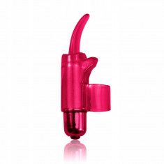 Vibrator de degete - PowerBullet Tingling Tongue Pink