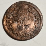 Polonia Lituania 1 Schilling / Szelag 1663 / Varșovia Ioan ll Cazimir Vasa