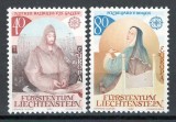 Liechtenstein 1983 816/17 MNH nestampilat - Europa: geniul uman