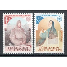 Liechtenstein 1983 816/17 MNH nestampilat - Europa: geniul uman