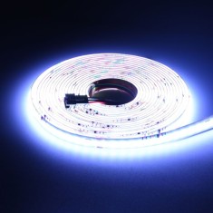 Banda Cob Led Digital Magic RGB 420D - 24V-10mm, Putere 15W/m - Luminozitate RA 90 - Protectie IP 20 - Rola 5m
