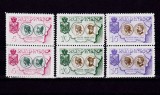 ✅ Romania Exil 1, serie pereche V , 1954 Madrid - Congresul Uniunii Latine MNH