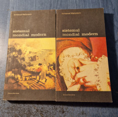 Sistemul mondial modern 2 volume Immanuel Wallerstein foto