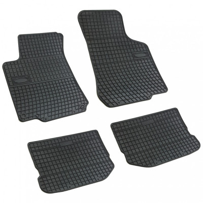 Set covorase auto din cauciuc Skoda Octavia I 1997-2010; Seat Leon I 1999-2005; Toledo 2 1999-2004; VW Bora 1997-2005; Golf IV 1997-2006; New Beetle foto