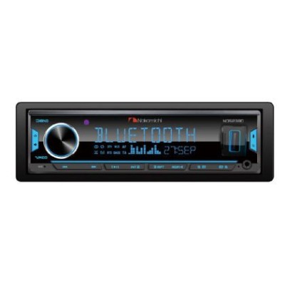 Receiver Nakamichi 1DIN cu USB si bluetooth DSP Multi-Color 4X50W max 3 preout 2V App control (Android, IOS) CarStore Technology foto