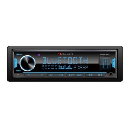 Receiver Nakamichi 1DIN cu USB si bluetooth DSP Multi-Color 4X50W max 3 preout 2V App control (Android, IOS) CarStore Technology
