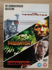 The Terminator/Predator/Commando - The Schwarzenegger Collection - DVD foto