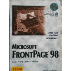 Microsoft Frontpage 98 - D. Tyler C.d. Erickson ,272881