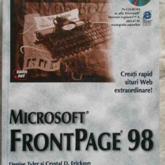 Microsoft Frontpage 98 - D. Tyler C.d. Erickson ,272881