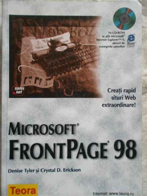 Microsoft Frontpage 98 - D. Tyler C.d. Erickson ,272881 foto