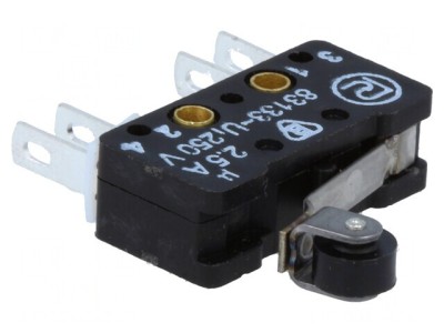 Micro&amp;icirc;ntrerupător SNAP ACTION 2,5A 250VAC 0,3A 220VDC Poz: 2 foto