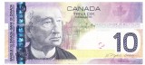 Canada 10 Dolari 2005 P-102a Seria 7271885