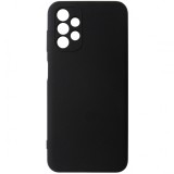 Husa tip capac spate silicon TPU Matte neagra pentru Samsung Galaxy A13