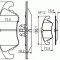 Set placute frana,frana disc AUDI Q5 (8R) (2008 - 2016) BOSCH 0 986 494 259