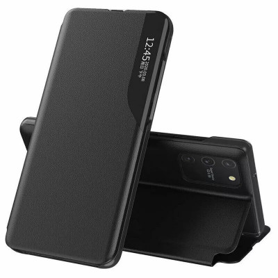 Husa Tip Carte Samsung Galaxy S10 Lite Negru TCHEFD foto