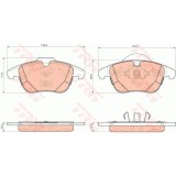 Set placute frana Trw GDB1925, parte montare : punte fata