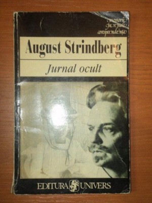 JURNAL OCULT de AUGUST STRINDBERG , 1997 foto