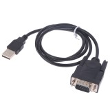 Cumpara ieftin Adaptor cablu USB RS232 la DB 9-Pin Tata, 75cm