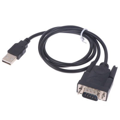 Adaptor cablu USB RS232 la DB 9-Pin Tata, 75cm foto