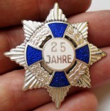 I.299 INSIGNA GERMANIA 25 JAHRE ANI 40mm email, Europa