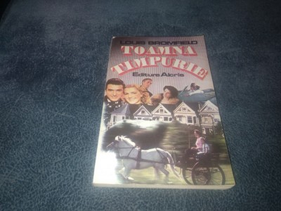 LOUIS BROMFIELD - TOAMNA TIMPURIE foto