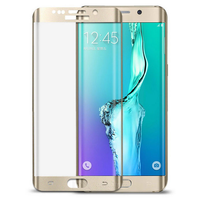 Folie Sticla Samsung Galaxy S7 Edge g935 Gold Fullcover Tempered Glass Ecran  Display LCD | arhiva Okazii.ro