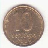 Argentina 10 centavos 2005