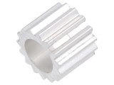 Radiator aluminiu extrudat rotund TO39 TO5, 12,5mm x 10mm