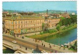 CPIB 18335 CARTE POSTALA - ORADEA. PE MALUL CRISUL REPEDE, AUTOTURISM