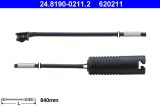 ATE 24.8190-0211.2 senzor de avertizare,uzura placute de frana