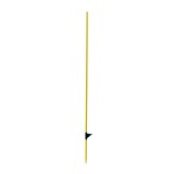 Set 10 st&acirc;lp rotund din fibră de sticlă pentru gard electric 125 cm