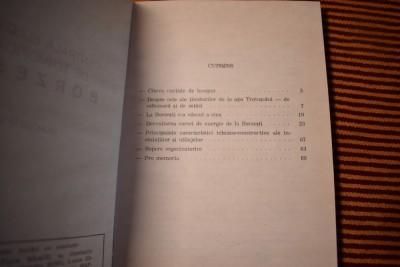 Alexandru Spataru - Centrala electrica de termoficare Borzesti monografie 1983 foto