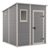 Casuta de gradina gri Manor Pent, 6x6, Keter
