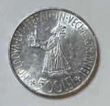 500 lei 1941 Moneda Argint Mare Romania Stefan cel Mare Regele Mihai, 25 grame