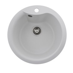 Chiuveta de bucatarie Elefant Premium Turas 480 , Alb 482 mm Innovative ReliableTools