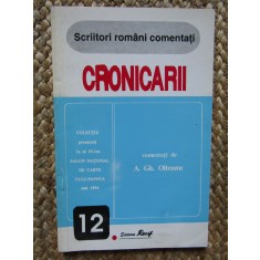 Cronicarii comentati de A.Gh. Olteanu