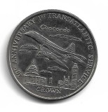Isle of Man - 2006 CONCORDE CROWN - Moneda Comemorativa, Australia si Oceania, Cupru-Nichel