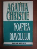 Agatha Christie - Noaptea diavolului (Excelsior, 1995) - Carte Politista Beletristica, 218 pagini