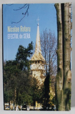 EFECTUL DE SERA ( NOTE SI TABLETE ) de NICOLAE ROTARU , 2019 foto