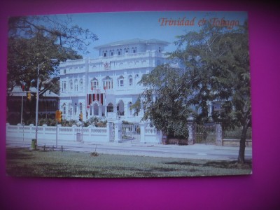 HOPCT 7173 WHITE HALL -TRINIDAD TOBAGO-AMERICA CENTRALA -NECIRCULATA foto