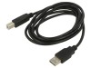 Cablu USB 2.0 ART A-B 5m Negru PVC