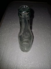 CY - Sticla veche &quot;Monopolul Alcoolului&quot; H: 20 cm D: 6 cm / crapatura la fund