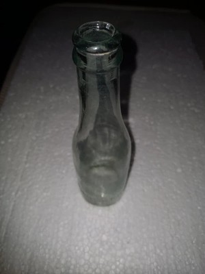 CY - Sticla veche &amp;quot;Monopolul Alcoolului&amp;quot; H: 20 cm D: 6 cm / crapatura la fund foto